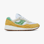 Saucony Shadow 6000 White / Yellow - Green - Low Top  1