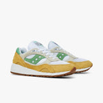 Saucony Shadow 6000 White / Yellow - Green - Low Top  3