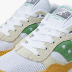Saucony Shadow 6000 White / Yellow - Green - Low Top  7