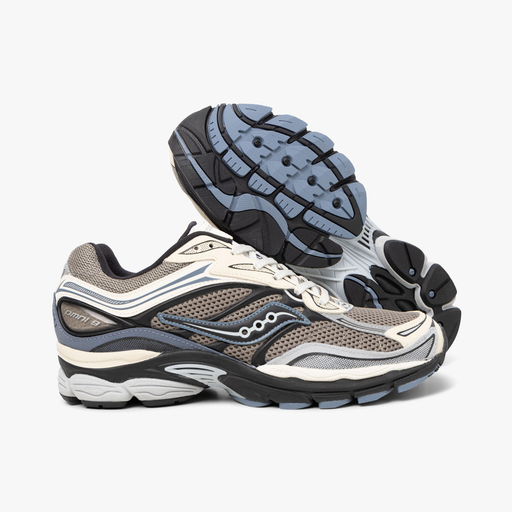 Saucony ProGrid Omni 9 Gravel Caviar Livestock