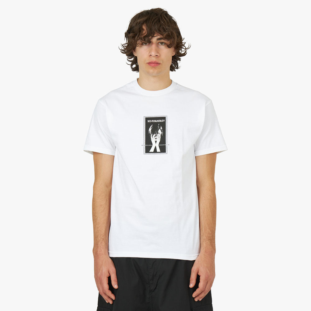 Sci-Fi Fantasy Desire Path T-shirt / Blanc 1