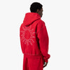 4YE Signature Zip Hoodie / Red / White 3