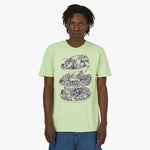 Cold World Frozen Goods Seafood Tower T-shirt / Celadon 1