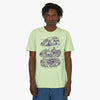 Cold World Frozen Goods Seafood Tower T-shirt / Celadon 1