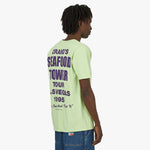 Cold World Frozen Goods Seafood Tower T-shirt / Celadon 3
