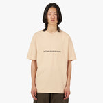 Actual Source Study T-shirt / Beige 1