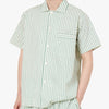 Tekla Poplin Short Sleeve Shirt / Clover Stripes 4