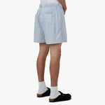 Tekla Poplin Shorts Placid / Blue Stripes 3