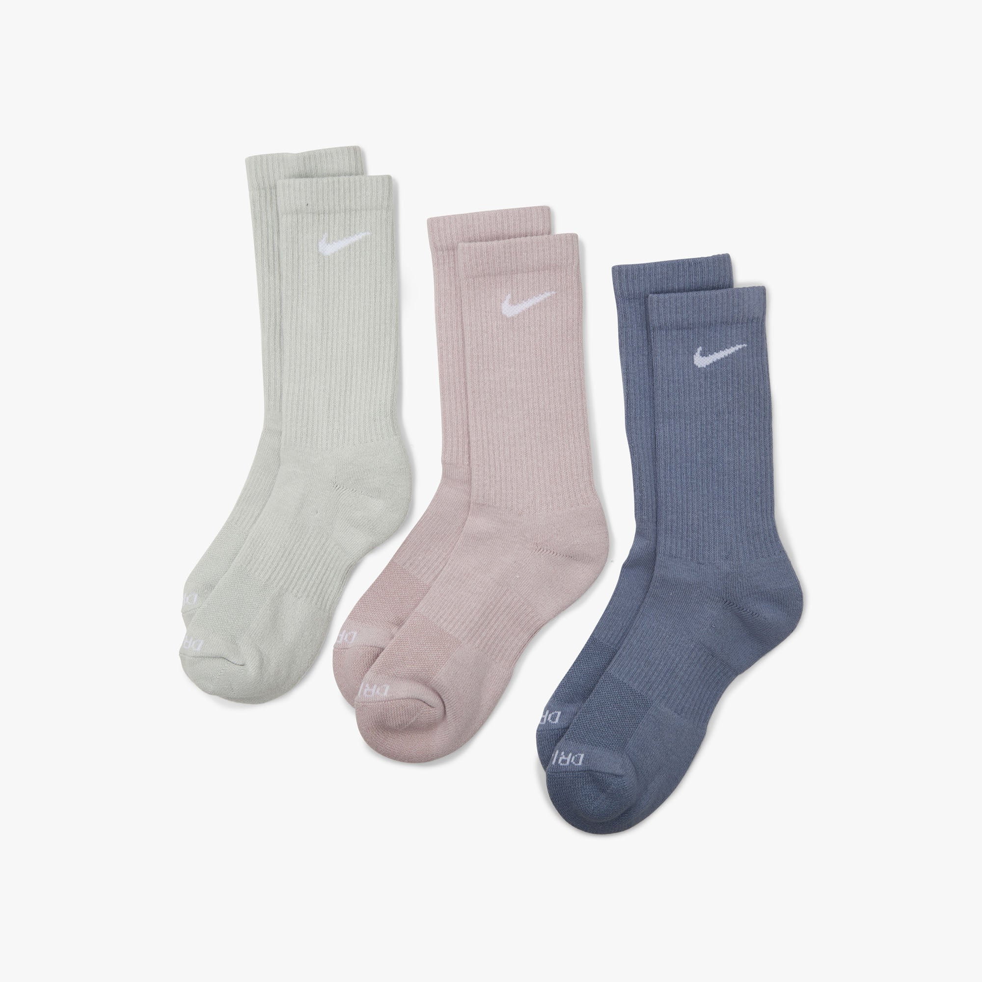 Nike Everyday Plus Cushioned Socks (3 Pack) / Multi-Color 1