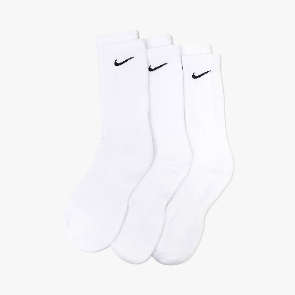 White nike socks hotsell with black swoosh