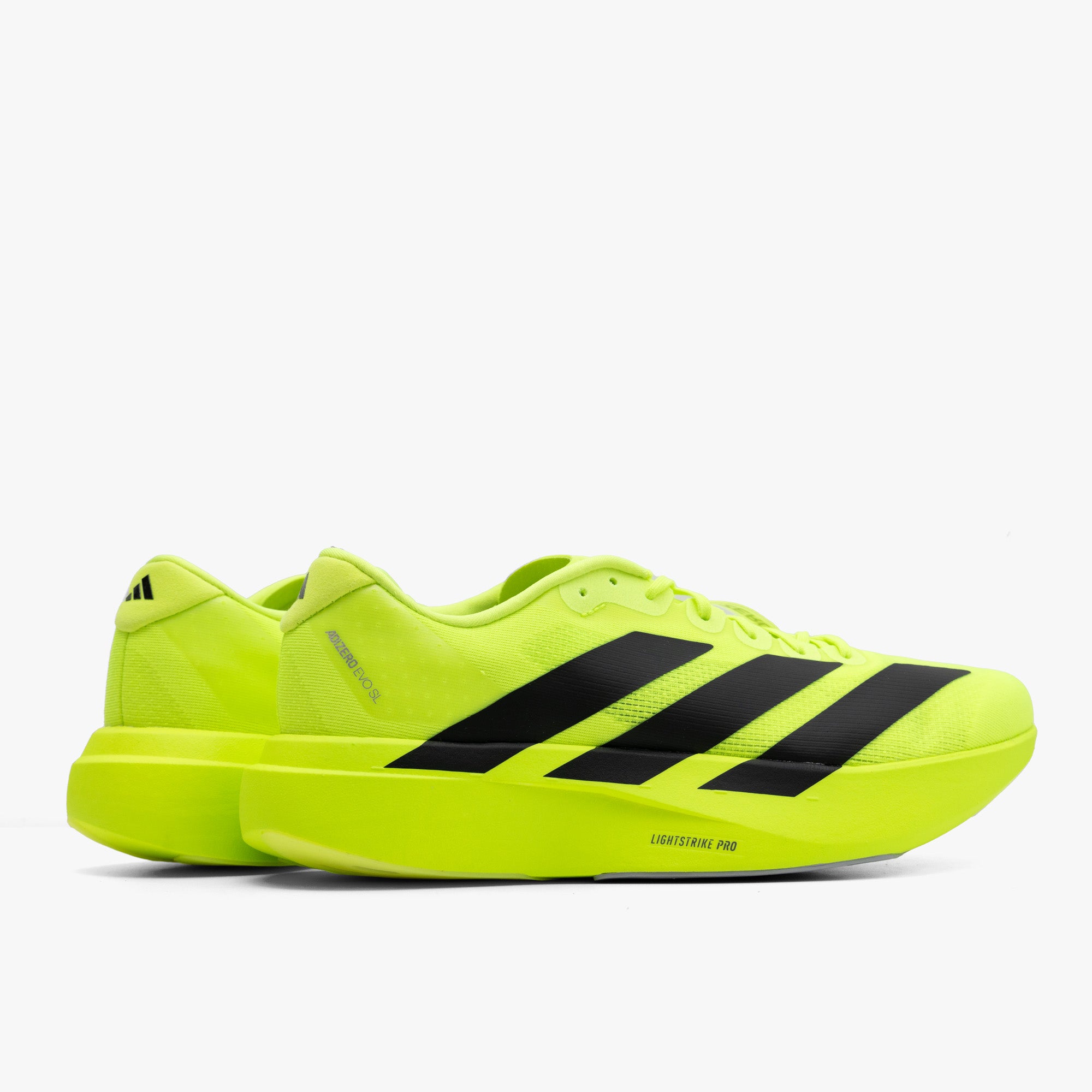 adidas Adizero EVO SL Lucid Lemon / Core Black - Metallic Silver