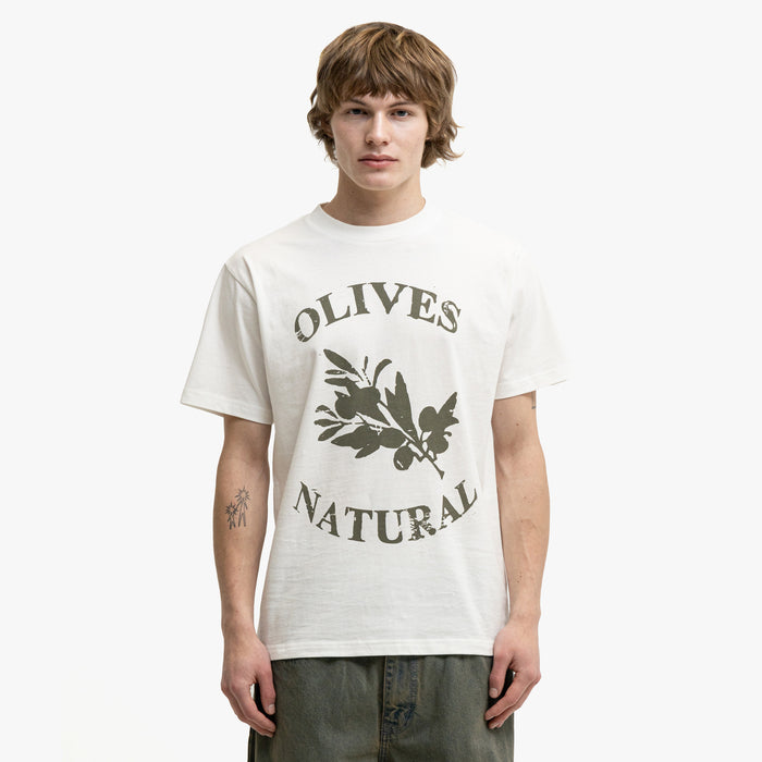 Museum Of Peace & Quiet Olives T-Shirt White 1