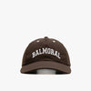 Balmoral Aberdeen 6 Panel Hat Chocolate / White 2