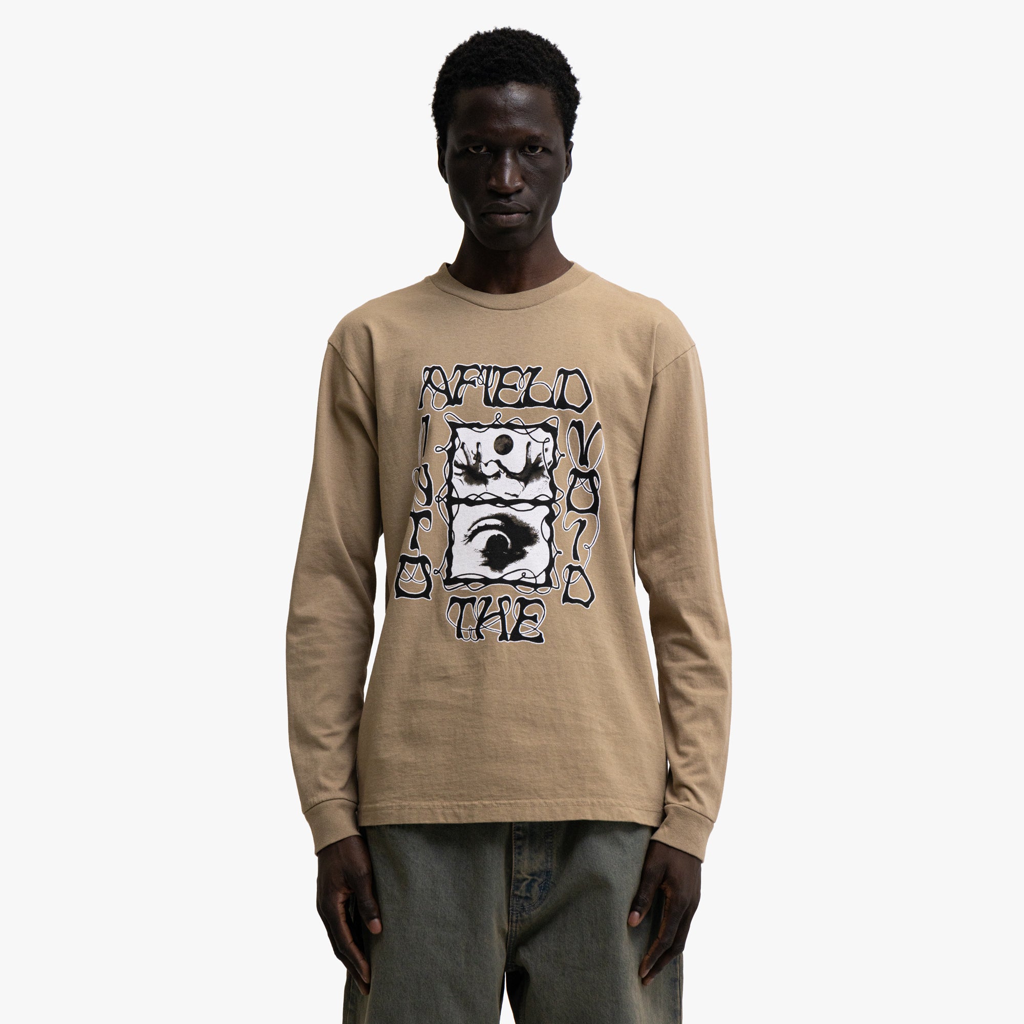 Afield Out Shake Longsleeve Brown 1