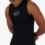 4YE Signature Logo Tank Black / White 4