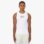 4YE Signature Logo Tank White / Black 1
