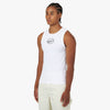 4YE Signature Logo Tank White / Black 2