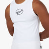4YE Signature Logo Tank White / Black 4