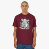 The Good Company Def T-shirt / Burgundy 1