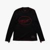 4YE Signature Waffle Top Black / Red 1