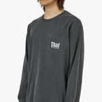 thisisneverthat That Pocket Long Sleeve T-shirt / Charcoal 4