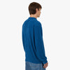 thisisneverthat Script Shaggy Knit Polo Shirt / Blue 3