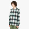 thisisneverthat Flannel Zip Shirt / Green 2