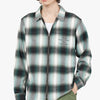 thisisneverthat Flannel Zip Shirt / Green 4