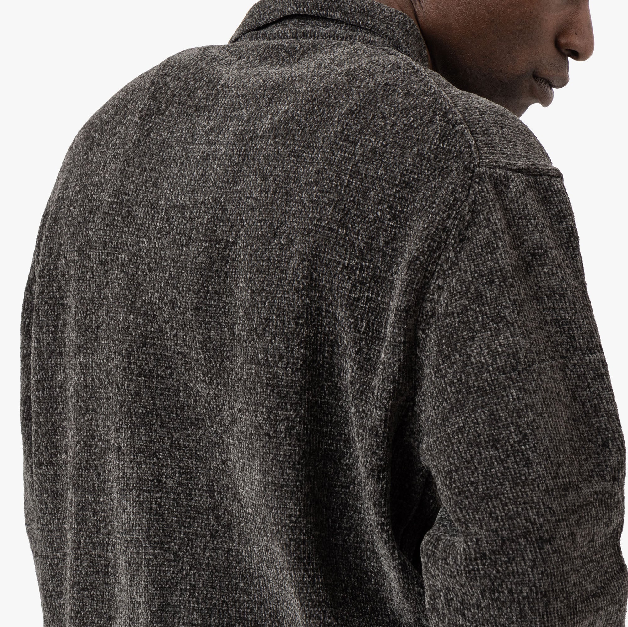 thisisneverthat Velvet Knit Polo / Black – Livestock
