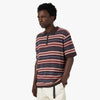 thisisneverthat Striped Knit Polo Red 2