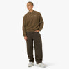 thisisneverthat SCT-Logo Shaggy Knit Polo Mud 6