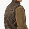 thisisneverthat PERTEX Light Down Vest Brown 5