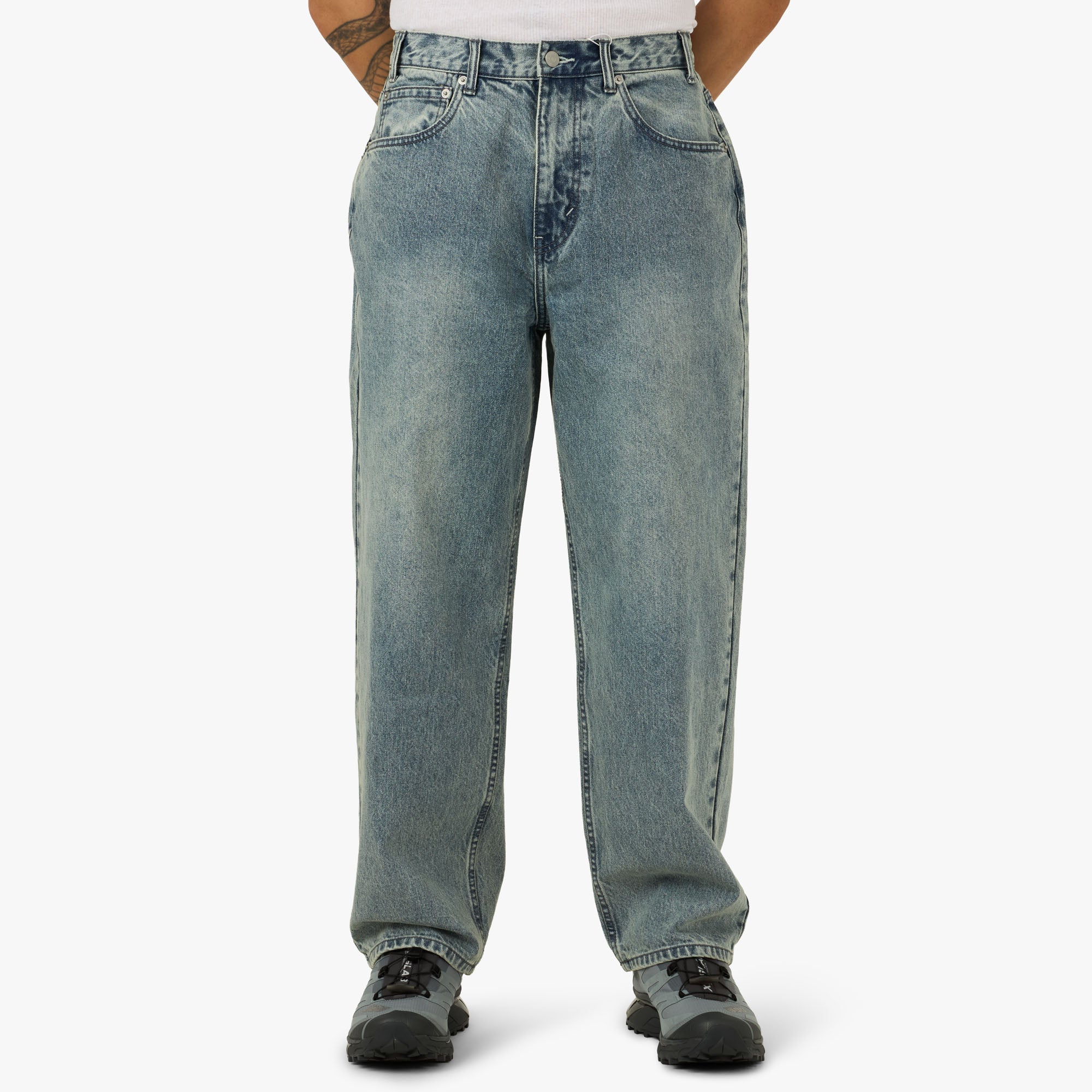 thisisneverthat Relaxed Jeans Washed Blue \u2013 Livestock 