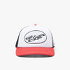 4YE Signature Logo Trucker Hat Black / Red 2
