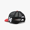 4YE Signature Logo Trucker Hat Black / Red 3