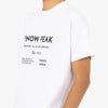 Snow Peak SP Typography T-Shirt / White 4