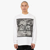 The Trilogy Tapes Block Ice Long Sleeve T-shirt /  White 1