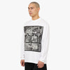 The Trilogy Tapes Block Ice Long Sleeve T-shirt /  White 2