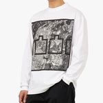 The Trilogy Tapes Block Ice Long Sleeve T-shirt /  White 4