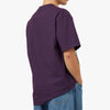 The Trilogy Tapes Block T-Shirt / Purple 5