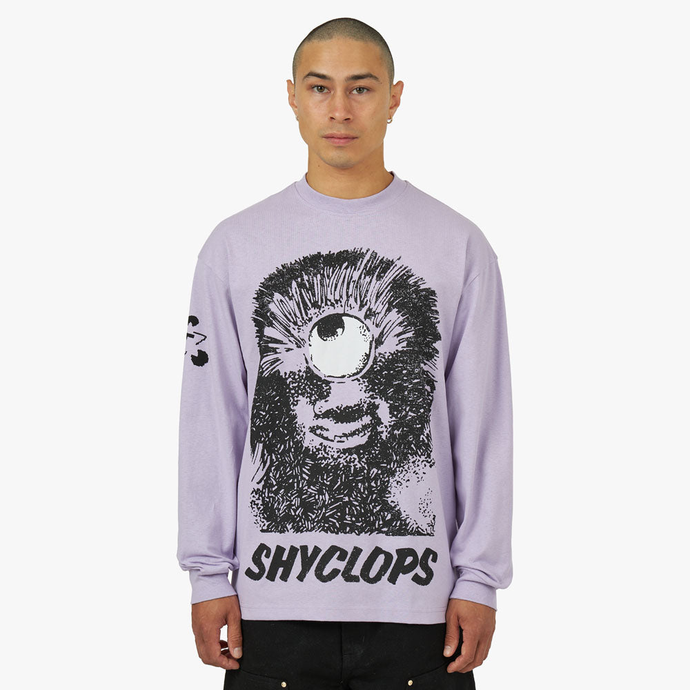 The Trilogy Tapes Shyclops Manches Longues T-shirt / Lavande 1