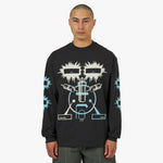 The Trilogy Tapes Eye Cheek Long Sleeve T-shirt / Black 1