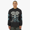 The Trilogy Tapes Eye Cheek Long Sleeve T-shirt / Black 1