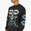 The Trilogy Tapes Eye Cheek Long Sleeve T-shirt / Black 4