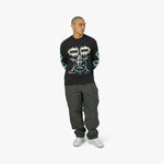 The Trilogy Tapes Eye Cheek Long Sleeve T-shirt / Black 5