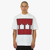 The Trilogy Tapes Block Noise 45 T-shirt Rouge /Blanc 1