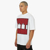 The Trilogy Tapes Block Noise 45 T-shirt Rouge /Blanc 2