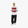 The Trilogy Tapes Block Noise 45 T-shirt Rouge /Blanc 5