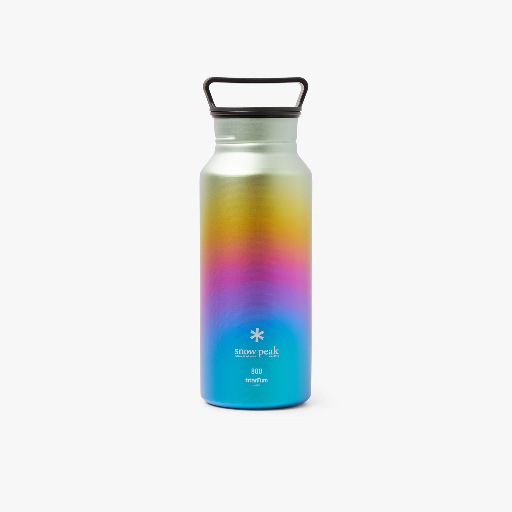 Snow Peak Ti Aurora Bottle / Rainbow 1