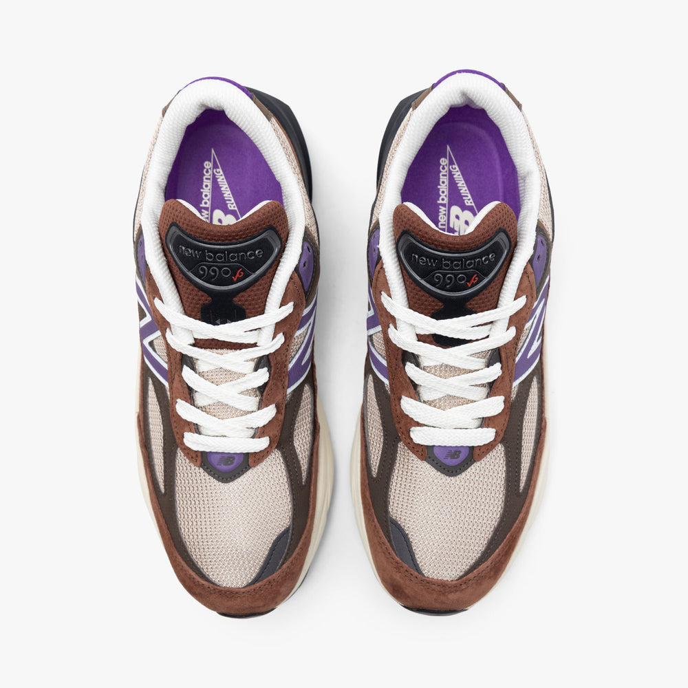 New Balance MADE in USA U990OP6 Rich Oak Cosmic Grape Livestock